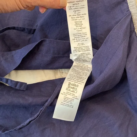 Pottery Barn  Busy Trucks Standard Sham - Picture 5 of 6